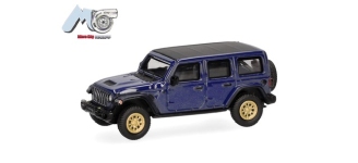 Herpa 87MC000013 - H0 - Jeep Wrangler - blau